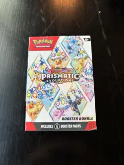 Pokemon TCG Scarlet & Violet Prismatic Evolutions Booster Bundle Sealed (1 Box) - Image 1