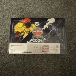 POKEMON NAIC NORTH AMERICAN 2024 ARMAROUGE CERULEDGE DOUBLE DECKBOX - Image 1