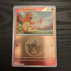 Charmander 020/217 Energy Reverse Holo Common Ascended Heroes Pokemon - Image 1