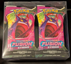 Pokemon Fusion Strike Sleeved Booster Pack x36 - Gengar ART Sealed - Image 1
