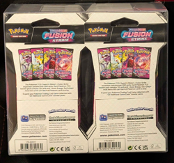 Pokemon Fusion Strike Sleeved Booster Pack x36 - Gengar ART Sealed - Image 2