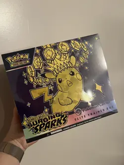 Pokemon: Scarlet & Violet Surging Sparks Pokemon Center ETB Brand New Sealed - Image 1