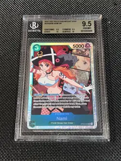 2023 ONE PIECE PARAMOUNT WAR MOP02036 NAMI SR BGS 9.5 - Image 1