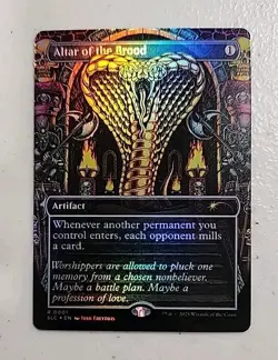 Altar Of The Brood - MtG Secret Lair: Encyclopedia of Magic (FOIL) - Image 1