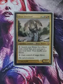 Mtg Sliver Overlord commander deck 100 card ready to play! fully sleeved - Image 1