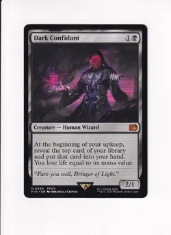 MAGIC THE GATHERING MTG FINAL FANTASY DARK CONFIDANT (X) - Image 1