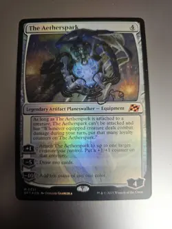 Magic the Gathering #231 The Aetherspark Foil - Image 1