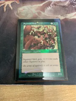 Squirrel Mob (foil) - Odyssey (Excellent) - Magic: the Gathering MTG - Image 1