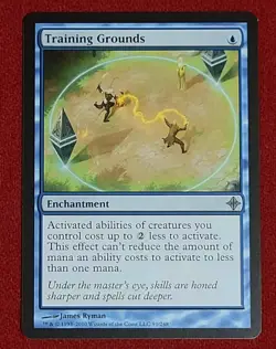 TRAINING GROUNDS, MAGIC THE GATHERING RISE OF THE ELDRAZI NEAR MINT MTG NM - Image 1