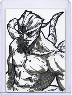 Tevesh Szat, Doom of Fools Foil Signed Sketched Artist Proof MTG RARE - Image 2