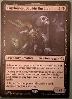 Tinybones, Bauble Burglar - Foundations - Magic MTG - NM - Image 1