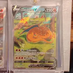 Pokemon Charizard V SWSH260 Promo Holo Sword & Shield HP 220 Card - Image 1