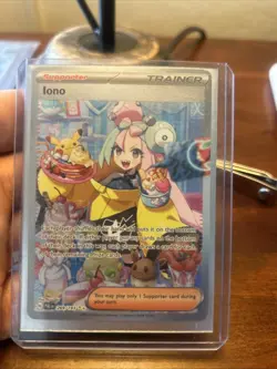 Pokemon TCG Paldea Evolved Trainer Card Iono, Mint Holo, 269/193 - Image 1