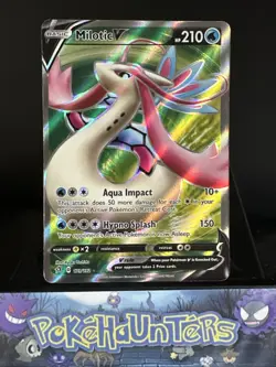 Pokemon Card Milotic V 179/192 Ultra Rare Rebel Clash L/P - Image 1