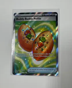 Pokemon TCG Mega Evolution Buddy-Buddy Poffin 167/132 English NM - Image 1