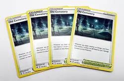Old Cemetery 147/198 4x x4 Pokemon Card Chilling Reign 2021 Playset - Image 1