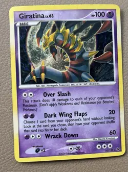 Giratina LV.63 Pokemon Platinum Holo Rare NM- 10/127 - Image 1