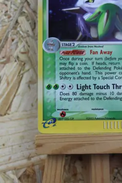 Shiftry 12/100 EX Sandstorm Rare Holo Pokemon TCG near Mint 2003 e series - Image 3