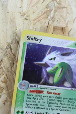 Shiftry 12/100 EX Sandstorm Rare Holo Pokemon TCG near Mint 2003 e series - Image 4