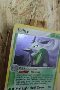 Shiftry 12/100 EX Sandstorm Rare Holo Pokemon TCG near Mint 2003 e series - Image 5