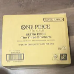 Bandai One Piece Card Game Ultra Deck The Three Brothers ST13 6x Box Case❗ - Image 4