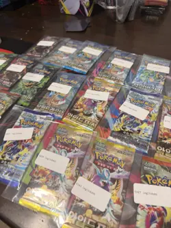 LOT OF 34 RANDOM KOREAN POKEMON CARD PACKS NEW FACTORY SEALED - Image 3
