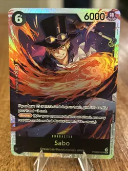 One Piece TCG | Sabo PRB02-014 SR - One Piece Card the Best Vol. 2 NM - Image 1