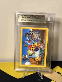 2016 Pokemon Center Mario Pikachu Playing Card – Jack of Spades BGS 9.5 Gem Mint - Image 2