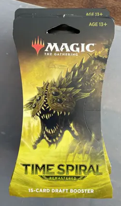 🌀 MTG Time Spiral Remastered Hanger Packs Draft Booster 15 Cards - Image 1