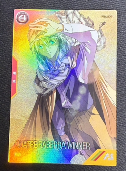 Gundam ARSENAL BASE Card PR-216(PR) Quatre Raberba Winner BANDAI JAPAN - Image 1