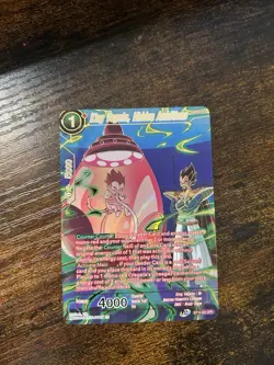 Dragon Ball Super Card Game King Vegeta Hidden Ambitions SPR Foil Card BT13-020 - Image 2