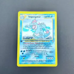 Pokemon TCG Karte - Impergator 5/111 1. Edition Neo Genesis Deutsch Near Mint NM - Image 3