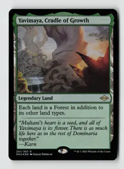 Yavimaya, Cradle of Growth R Modern Horizons 2 MH2 261 NM - Image 1