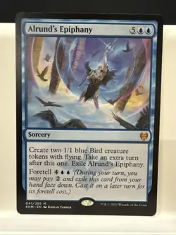 1x Alrund's Epiphany - Kaldheim - NM - MTG - Image 1