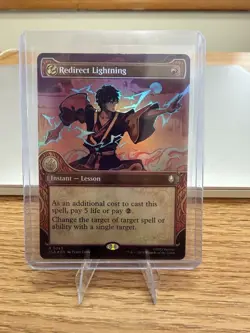 Redirect Lightning (Showcase) Avatar: The Last Airbender Foil - Image 1