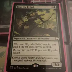 Rhys the Exiled Commander: Kaldheim Regular - Image 1