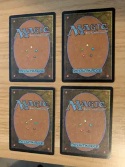 MtG *FOIL* *Signed* Predict x4 (playset) German Language from Odyssey - Image 2