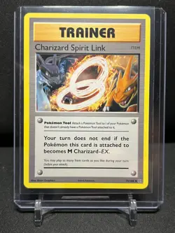 Charizard Spirit Link 75/108 Pokemon 2016 XY Evolutions - NM - Image 1