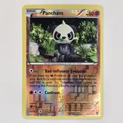 Pancham 59/111 Reverse Holo Uncommon XY Furious Fists NM Pokemon - Image 1