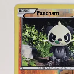 Pancham 59/111 Reverse Holo Uncommon XY Furious Fists NM Pokemon - Image 2