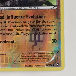 Pancham 59/111 Reverse Holo Uncommon XY Furious Fists NM Pokemon - Image 5