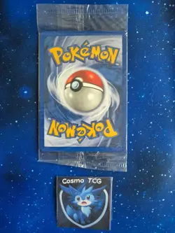 Meowth Black Star Promo Pokemon #10 Factory Sealed - Swirl Holo - Image 2