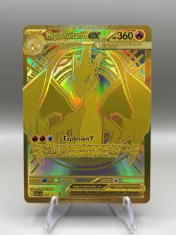 Pokemon TCG Mega Charizard Y Ex 294/217 Gold Ultra Rare Ascended Heroes NM/M Eng - Image 1