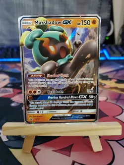 Pokemon TCG Marshadow GX Sun & Moon Promos SM59 Black Star Promo Holo - Image 3
