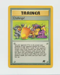 Pokemon TCG Challenge! Team Rocket Set 74/82 Regular Unlimited Uncommon WOTC... - Image 1