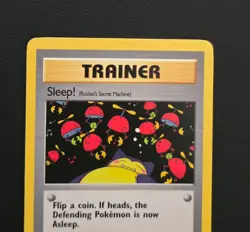 Pokemon Trainer Sleep! 79/82 Team Rocket Vintage WOTC Common - Image 3