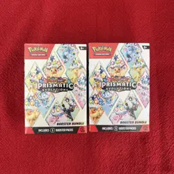 Pokemon TCG Prismatic Evolutions Booster Bundle Lot of 2 Factory Sealed - Image 1