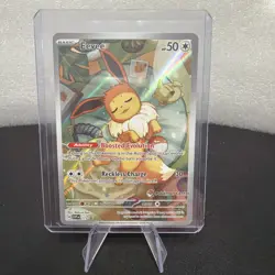 Pokemon Center Stamp PC ETB Promo Prismatic Evolutions Eevee #173 NM Condition - Image 1