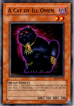 | Yugioh A Cat of Ill Omen DR1-EN018 Common Dark Revelation Volume 1 PL 🔥 | - Image 1