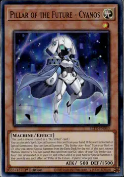 Yu-Gi-Oh! Pillar of the Future - Cyanos BLTR-EN043 1st Edition Ultra Rar - Image 1